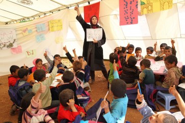 الدول المانحة تقدم للاردن نحو مئة مليون دولار لدعم قطاع التعليم الذي تضم مدارسه عشرات الالاف من الطلاب السوريين