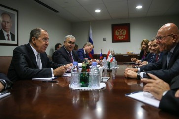 لقاء بين وزير الخارجية الروسي ورئيس الوزراء اللبناني