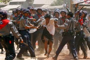 العنف في بورما