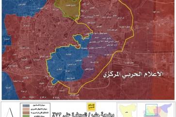 73 % من مساحة أحياء حلب الشرقية بيد الجيش السوري