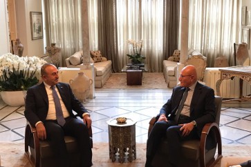 سلام التقى وزير خارجية تركيا في دارته في المصيطبة