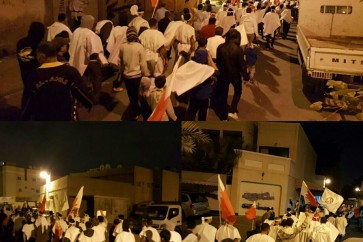 البحرين: أهالي السهلة الشمالية  بالأكفان