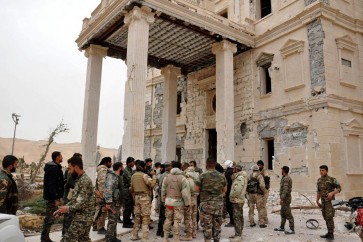 الجيش السوري يستعيد قلعة تدمر