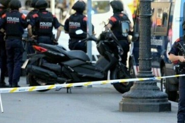 الشرطة ببرشلونة