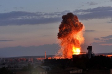 انفجار مستودع ذخيرة في ابخازيا