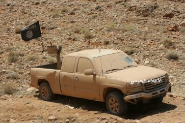مخلفات داعش في المحور الشمالي بجرود القلمون الغربي بعد دحرهم من قبل الجيش السوري والمقاومة