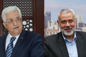 اسماعيل هنية و محمود عباس