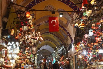 أحد الأسواق في تركيا