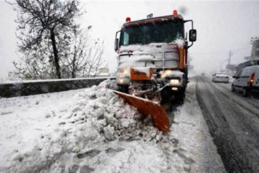 الثلوج ضربت قرى راشيا والبقاع الغربي وقطعت بعض الطرقات