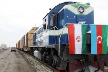 أول قطار شحن روسي يصل إيران عبر أذربيجان