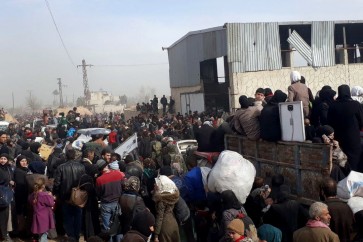 خروج مدنيين من الغوطة6