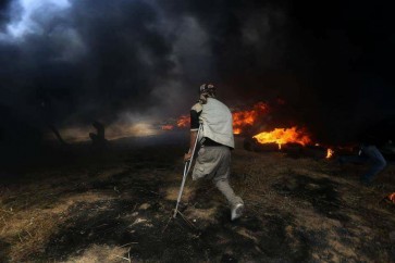 ذهب ليستعيد قدمه المبتورة من فم النار