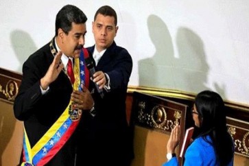 مادورو يؤدي اليمين الدستورية