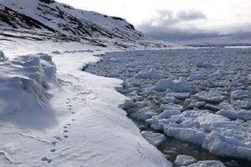 تضاعف سرعة ذوبان الجليد في القطب الشمالي الروسي