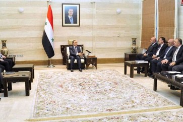 رئيس الوزراء السوري عماد خميس_وفد رجال الاعمال السوريين في مصر