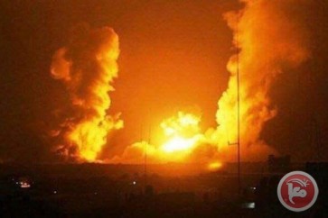 الاحتلال يقصف غزة والمقاومة ترد بالصواريخ عل غزة