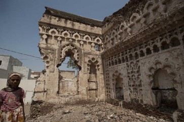 تدمير الاثار في اليمن11111111111