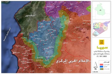 خريطة ادلب