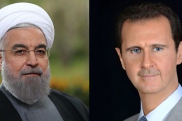 الرئيس الاسد- الرئيس روحاني