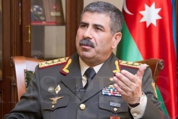 وزير الدفاع الأذربيجاني