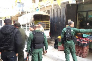 القوة الأمنية المشتركة أزالت بسطات وتعديات في مخيم البداوي