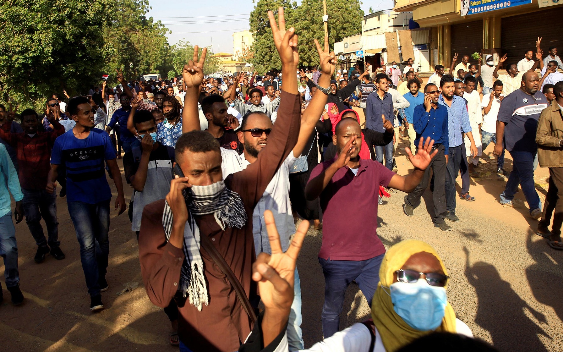 تظاهرات في السودان (أرشيف)