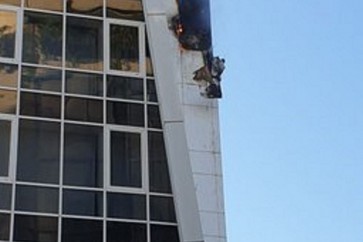 اندلاع حريق في فندق في الأشرفية
