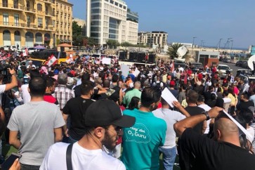 تظاهرات مظاهرات لبنان