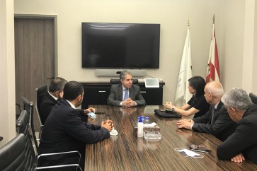 وزير المالية  غازي وزني يستقبل  لجنة الرقابة على المصارف