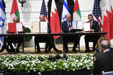 توقيع اتفاقية التطبيع بين البحرين والامارات والعدو الاسرائيلي
