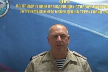 العقيد البحري ألكسندر غرينكيفيتش نائب رئيس المركز الروسي للمصالحة في سوريا