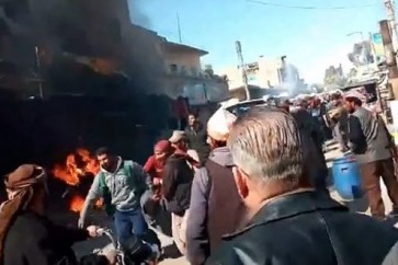 استشهاد 3 مدنيين وإصابة 10 آخرين جراء انفجار دراجة مفخخة في البصيرة بديرالزور