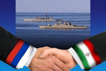 مناورات حزام الامن البحري الايرانية الروسية