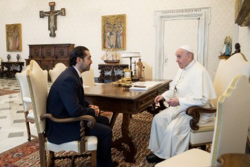 الحريري والبابا