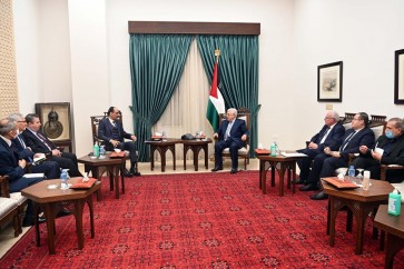 الرئيس الفلسطيني يستقبل مبعوثي الرئيس التركي في رام الله