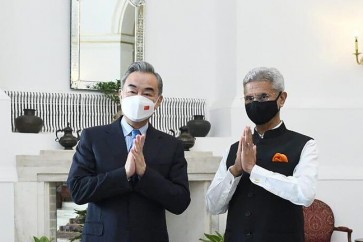 وزيرا خارجية الهند والصين