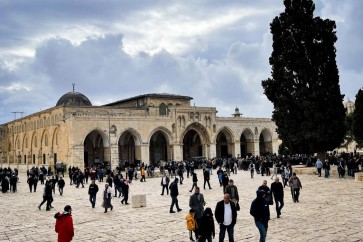 مواجهات في باحات المسجد الاقصى