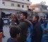 محتجون يرددون هتافات مناهضة لأنقرة في الأتارب غرب حلب ويهاجمون رتلا للجيش التركي في المدينة