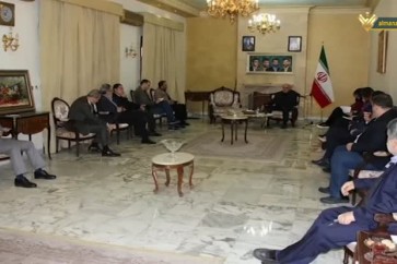 لقاء السفير الايراني