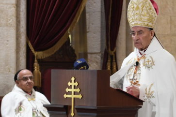 ترأس البطريرك الراعي قداس الأحد ورأس السنة في كنيسة السيدة في الصرح البطريركي في بكركي