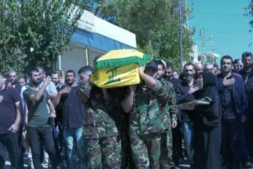 من تشييع الشهيد على طريق القدس حسن سعيد نعيم "علاء"