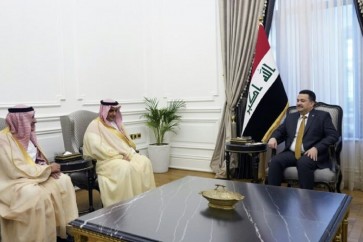 رئيس مجلس الوزراء العراقي محمد شياع السوداني يلتقي السفير السعودي في العراق عبد العزيز الشمري
