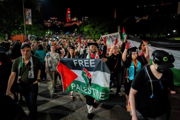 تظاهرات في تكساس ضد العدوان على غزة