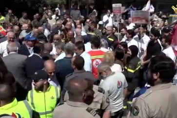 وفقة تضامنية أمام وزارة الصحة في بيروت تضامناً مع الطواقم الطبية في جنوب لبنان