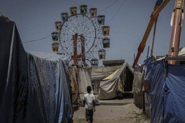 مدينة ملاهي في خانيونس