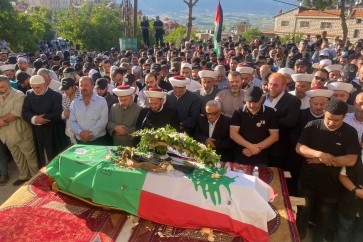الجماعة الاسلامية تشييع الشهيد عظمة في البقاع الغربي