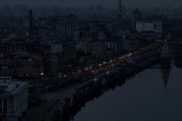 اوكرانيا تدخل في ظلام دامس