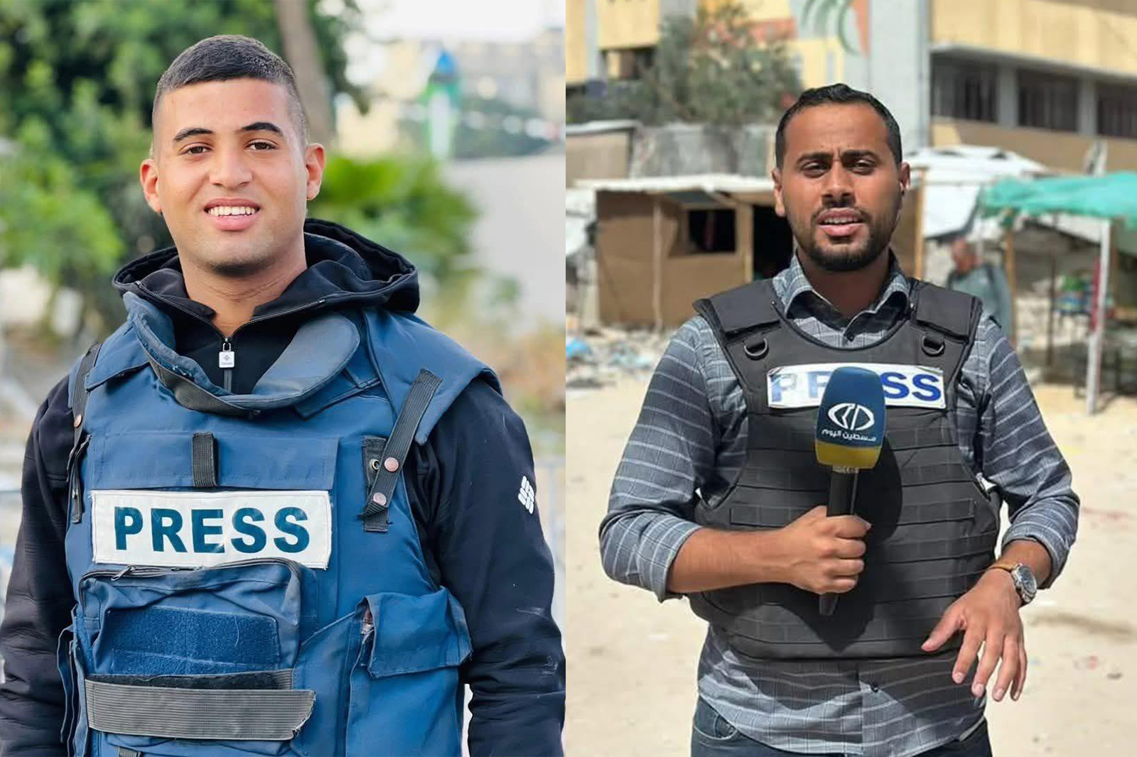 208 منذ بدء الإبادة .. استشهاد الصحفيين محمد منصور وحسام شبات بقصف صهيوني على غزة