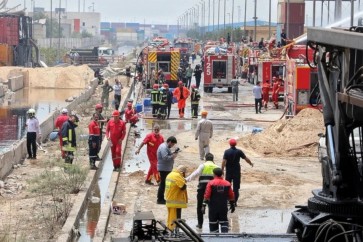 انفجار مرفأ بندر عباس