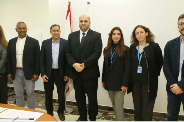 ناصر الدين ووفد من البنك الدولي